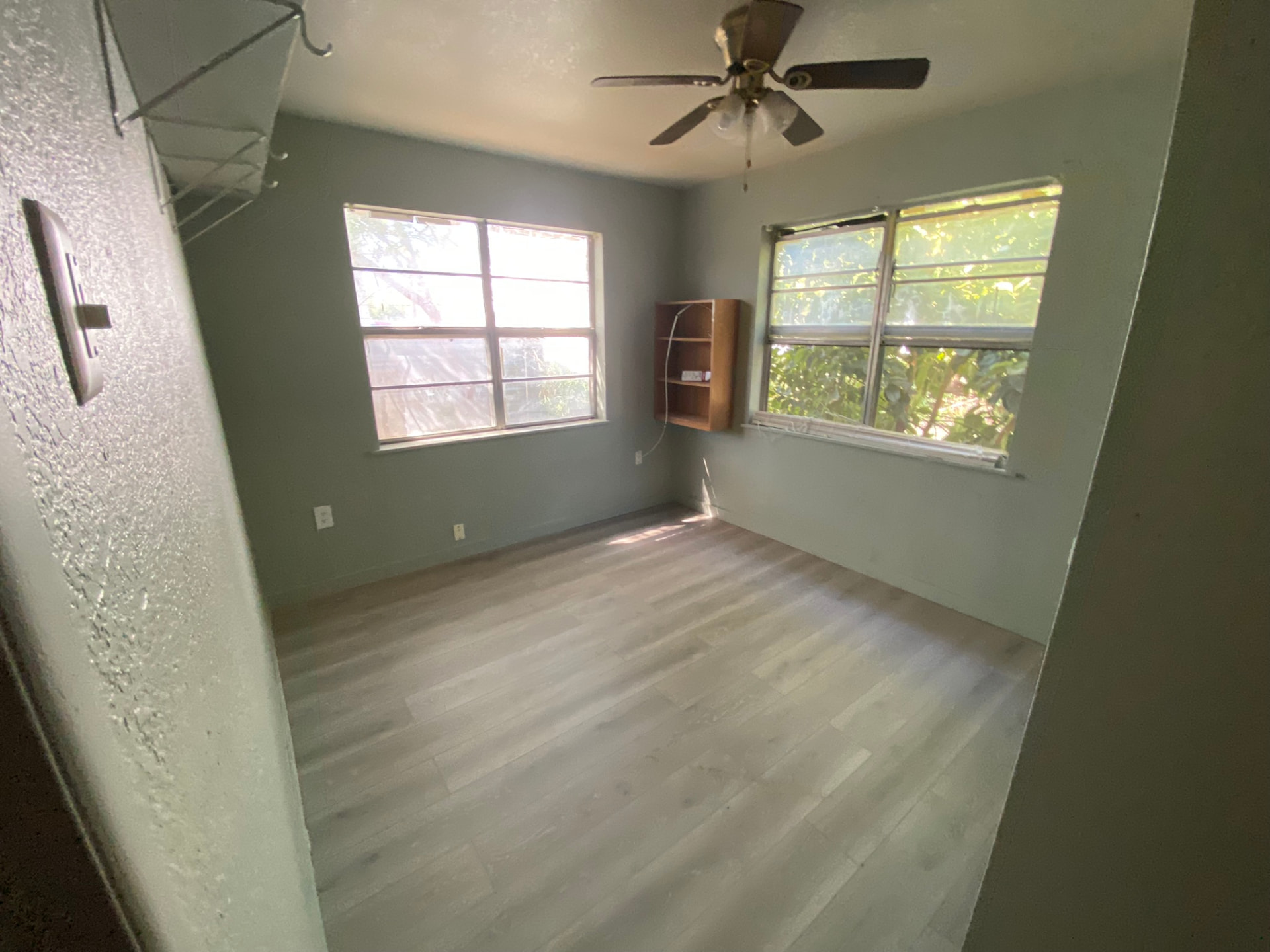 Bedroom remodel with new flooring and paint — Brownsville, TX