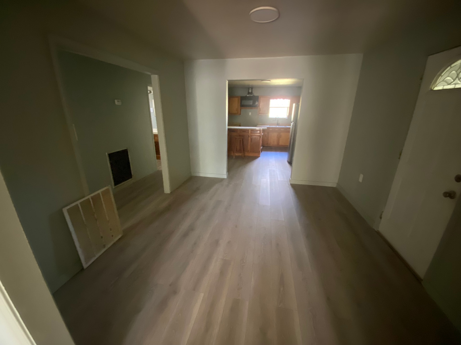 Living area remodel, new floors and interior paint — Brownsville, TX